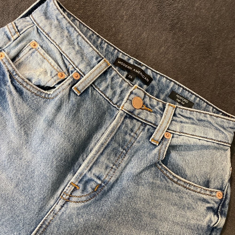 Modern American Rexford High Rise Jeans NWT Size 24